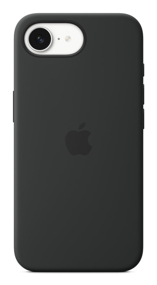 Apple MD3N4ZM/A mobiltelefonfodral 15,5 cm (6.1") Omslag Svart Silikonskal till iPhone 16e – svart