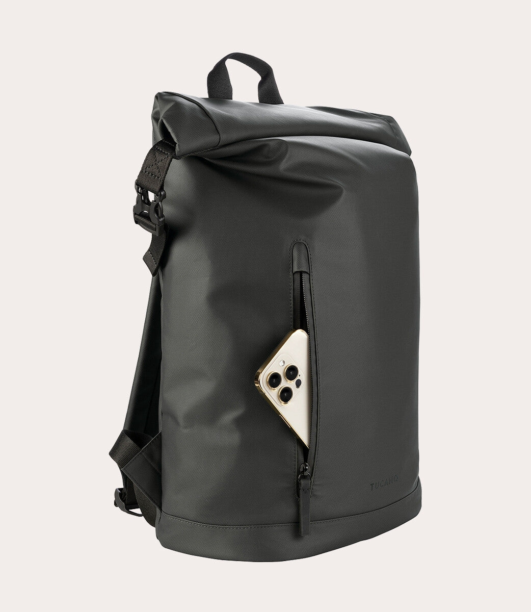 Tucano BKROL15-BK väskor bärbara datorer 40,6 cm (16") Ryggsäck Svart