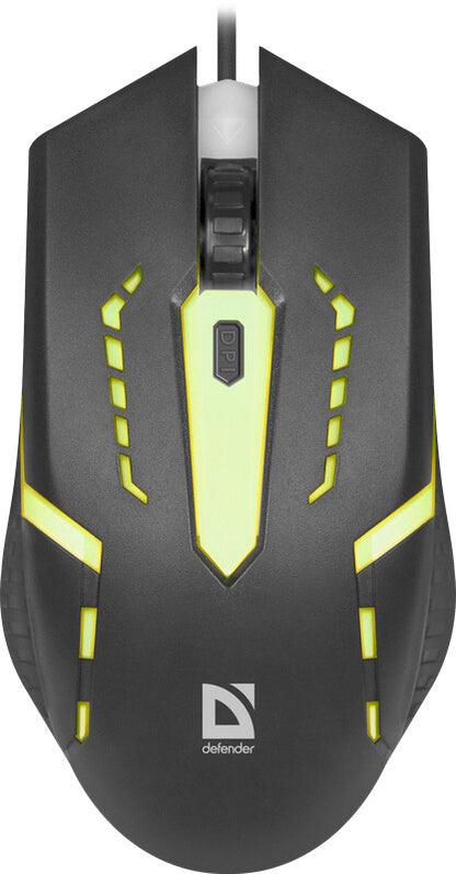 Defender HIT MB-601 datormöss Spela Ambidextrous USB Type-A Optisk 1200 DPI