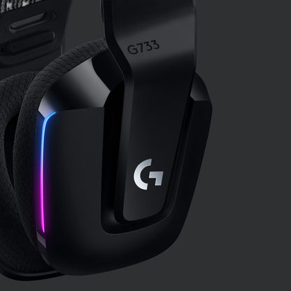 Logitech G 981-000864 hörlur och headset Trådlös Huvudband Spela Svart