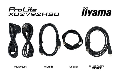 iiyama ProLite XU2792HSU-B6 platta pc-skärmar 68,6 cm (27") 1920 x 1080 pixlar Full HD LED Svart