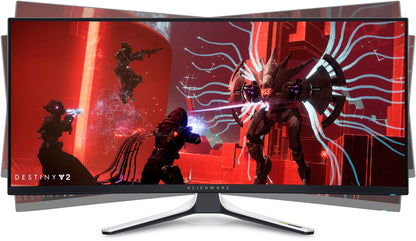 Alienware AW3423DW LED display 86,8 cm (34.2") 3440 x 1440 pixlar Quad HD OLED Vit, Svart