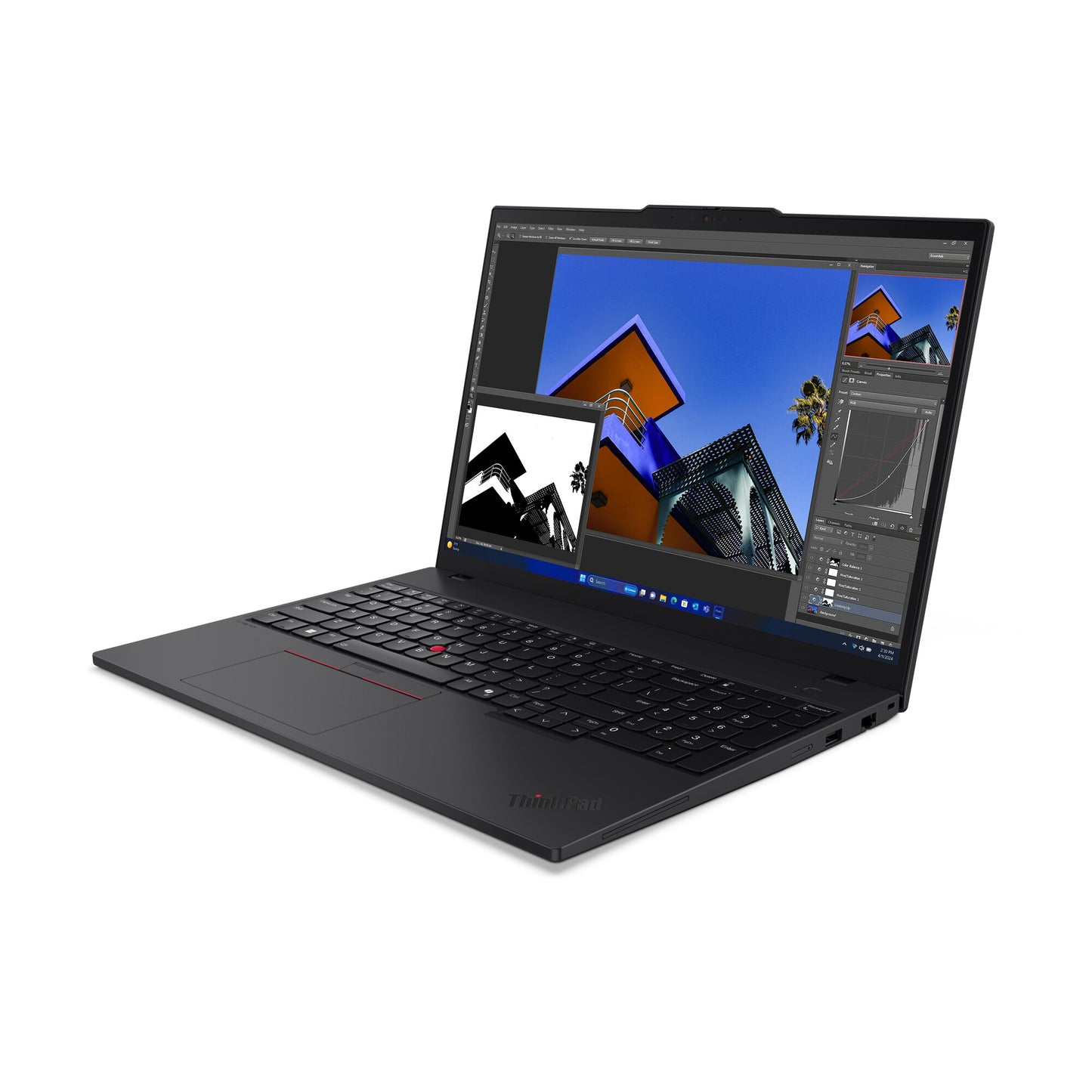 Lenovo ThinkPad T16 Gen 3 Intel Core Ultra 7 155U Bärbar dator 40,6 cm (16") WUXGA 16 GB DDR5-SDRAM 512 GB SSD Wi-Fi 6E (802.11ax) Windows 11 Pro Engelsk Svart