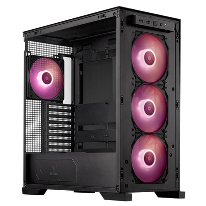 ASUS TUF Gaming GT302 ARGB Midi Tower Svart