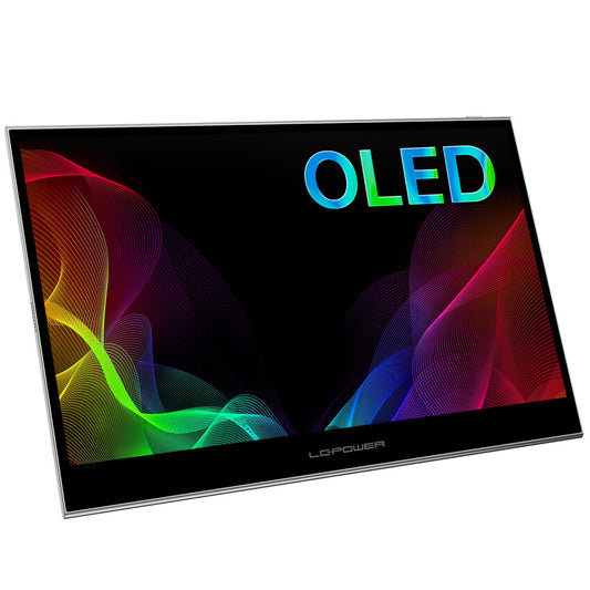 LC-Power LC-M16-4K-UHD-P-OLED platta pc-skärmar 39,6 cm (15.6") 3840 x 2160 pixlar 4K Ultra HD Antracit