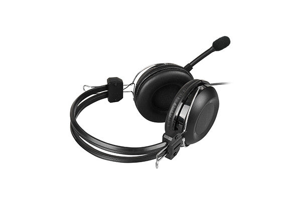 A4Tech HU-35 Headset Kabel Huvudband USB Type-A Svart
