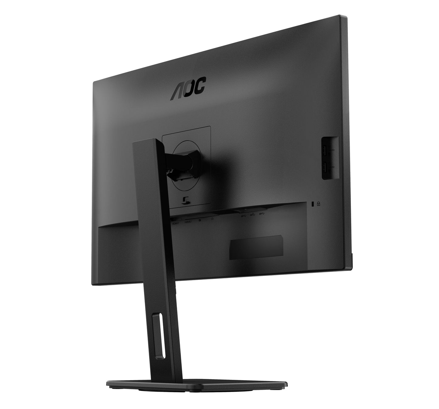 AOC E3 U27E3UF platta pc-skärmar 68,6 cm (27") 3840 x 2160 pixlar 4K Ultra HD LED Svart