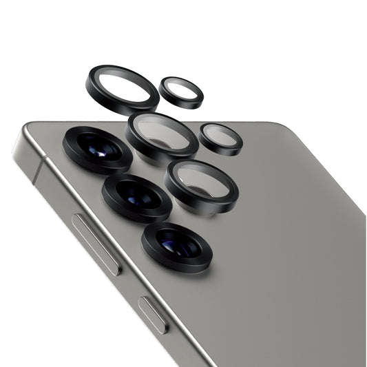PanzerGlass ® Hoops® Ceramic Camera Lens Protector Samsung Galaxy S25 Ultra Genomskinligt skärmskydd 1 styck