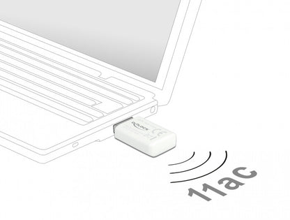 DeLOCK 12770 nätverkskort WLAN 5000 Mbit/s