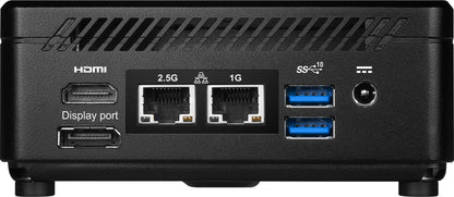MSI Cubi NUC 1MG-020XDE Intel Core 7 150U 16 GB DDR5-SDRAM 512 GB SSD Mini PC Mini-PC Svart