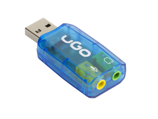 uGo UKD-1085 ljudkort 5.1 kanaler USB