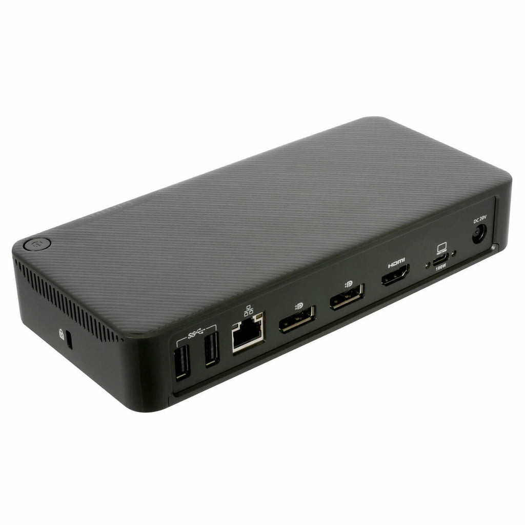 Targus DOCK460EUZ dockningsstationer för bärbara datorer Kabel USB4 Svart