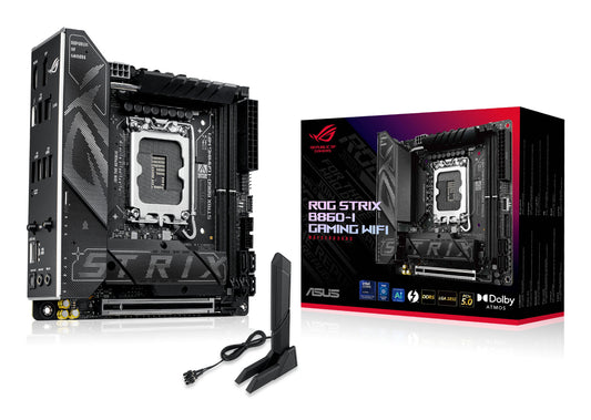 ASUS ROG STRIX B860-I GAMING WIFI Intel B860 LGA 1851 (Socket V1) Mini-ITX