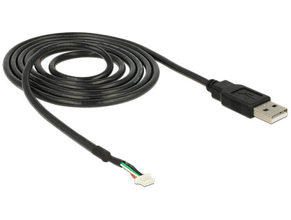 DeLOCK 95986 kamerakablar 1,5 m Svart
