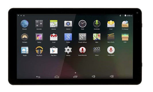 Denver TIQ-10394 32 GB 25,6 cm (10.1") 1 GB Wi-Fi 4 (802.11n) Android 8.1 Go edition Svart