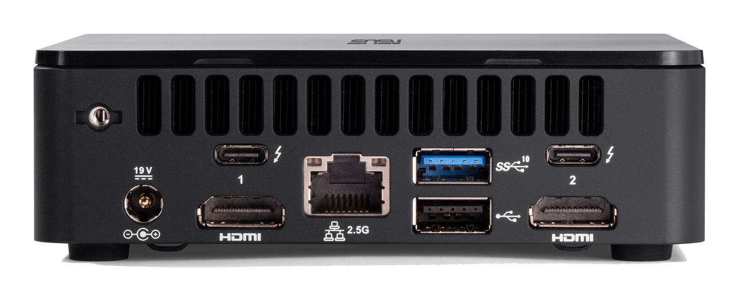 ASUS NUC 12 Pro Slim Kit RNUC12WSKI700002I UCFF Svart i7-1260P