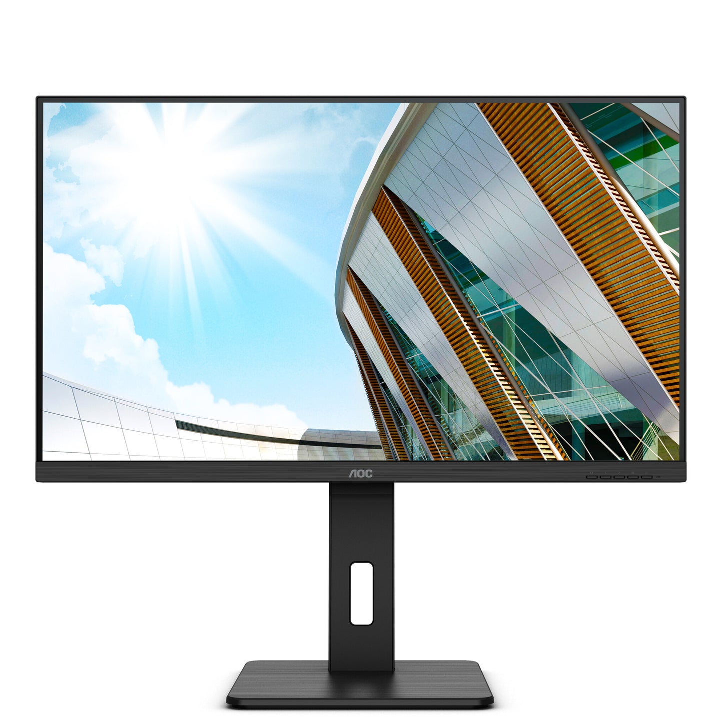 AOC P2 U32P2 platta pc-skärmar 80 cm (31.5") 3840 x 2160 pixlar 4K Ultra HD LED Svart