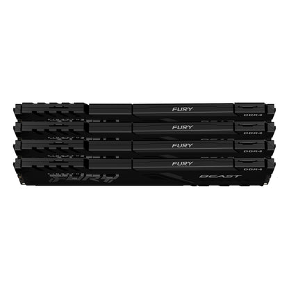 Kingston Technology FURY Beast RAM-minnen 128 GB 4 x 32 GB DDR4 3200 MT/s