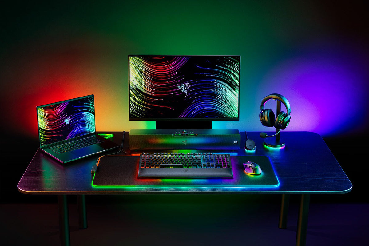 Razer BlackWidow V4 Pro tangentbord Spela USB QWERTZ tyska Svart