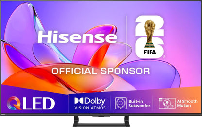Hisense A7Q 65A7Q 165,1 cm (65") 4K Ultra HD Smart-TV Wi-Fi Svart 400 cd/m²