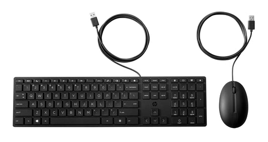 HP trådbunden 320MK-mus och -tangentbord för stationär dator