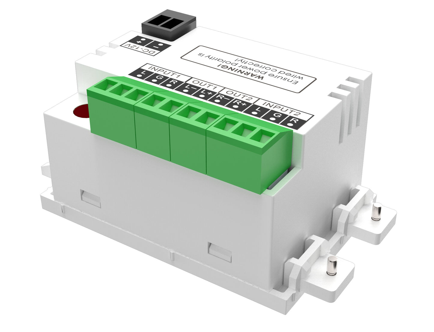 Vision TC3-AMP ljudförstärkare 2.0 kanaler Hem Vit