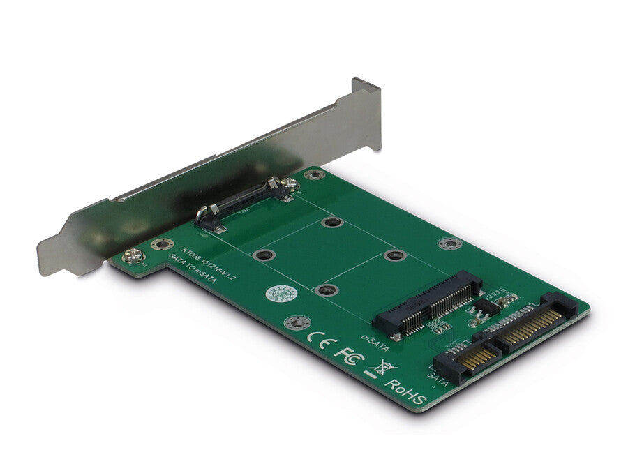Inter-Tech KT008A nätverkskort/adapters Intern mSATA