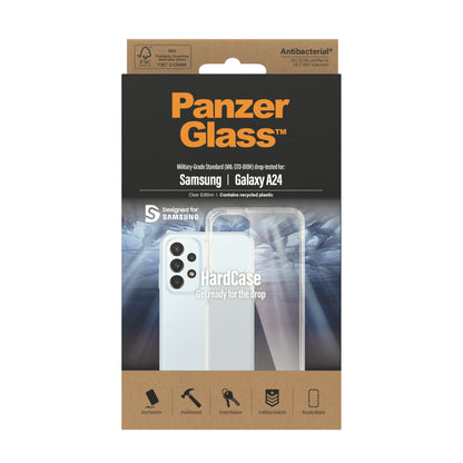 PanzerGlass ® HardCase Transparent Samsung Galaxy A24 mobiltelefonfodral Omslag