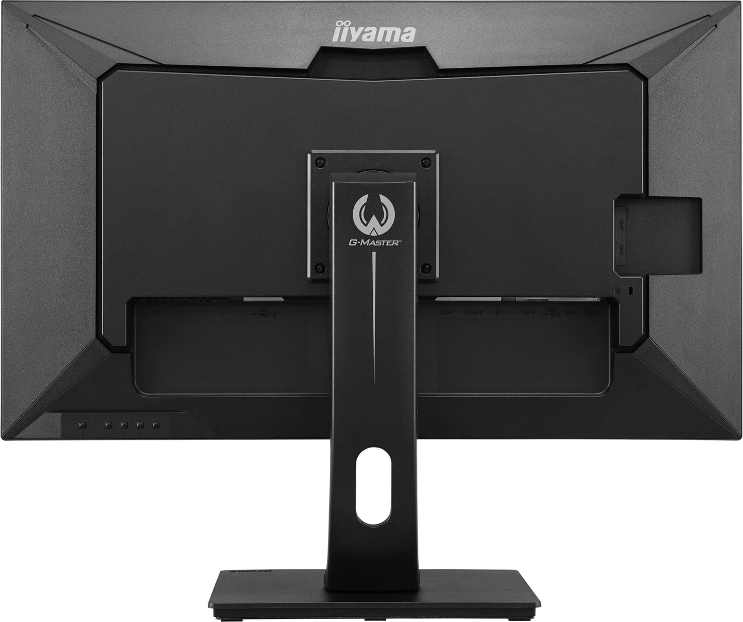 iiyama G-MASTER GB3271QSU-B1 platta pc-skärmar 80 cm (31.5") 2560 x 1440 pixlar Wide Quad HD LED Svart