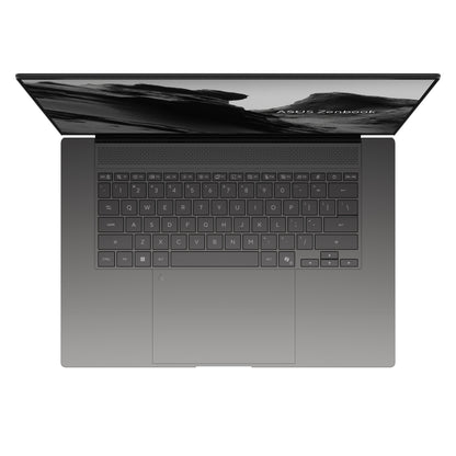 ASUS Zenbook S16 UM5606GA-SR332X Copilot+ PC AMD Ryzen AI 9 465 Bärbar dator 40,6 cm (16") Pekskärm 3K 32 GB LPDDR5x-SDRAM 2 TB SSD Wi-Fi 7 (802.11be) Windows 11 Pro Grå
