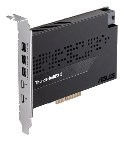 ASUS ThunderboltEX 5 nätverkskort/adapters Intern Mini DisplayPort, PCIe, USB 2.0, Thunderbolt 5