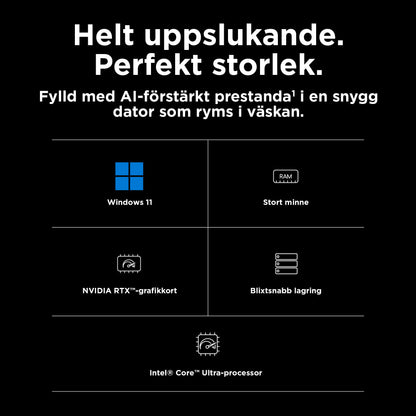 HP ZBook Studio G11 Intel Core Ultra 9 185H Mobil arbetsstation 40,6 cm (16") WUXGA 64 GB DDR5-SDRAM 1 TB SSD NVIDIA RTX 3000 Ada Wi-Fi 7 (802.11be) Windows 11 Pro AI PC, AI Workstation Silver