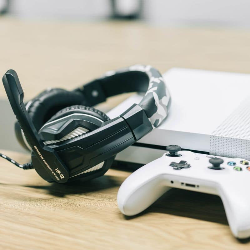 Steelplay HP42 Headset Kabel Huvudband Spela Kamouflage