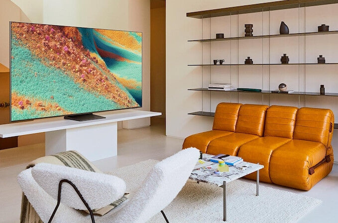 Samsung Neo QE55QN85FAUXXH TV-apparat 139,7 cm (55") 4K Ultra HD Smart-TV Wi-Fi Silver