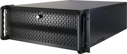 Inter-Tech IPC 4U-4129L Ställning Metallisk, Silver