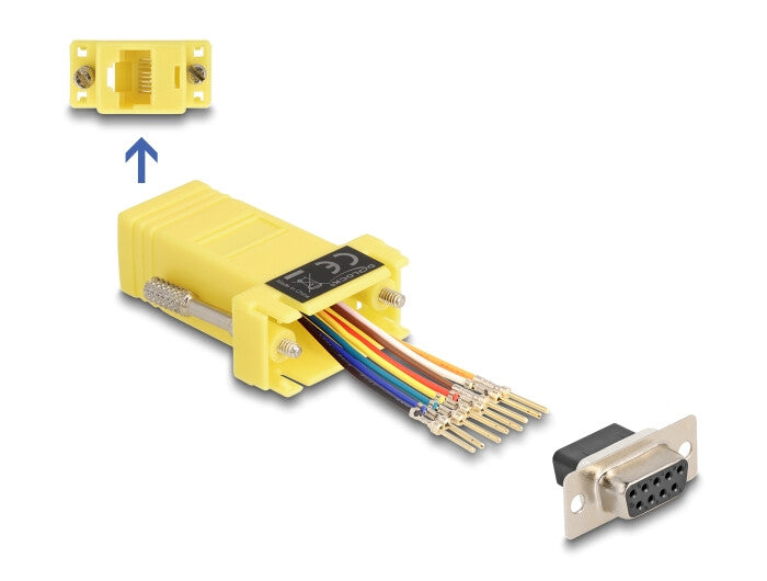 DeLOCK 67107 nätverkskort/adapters RJ-45