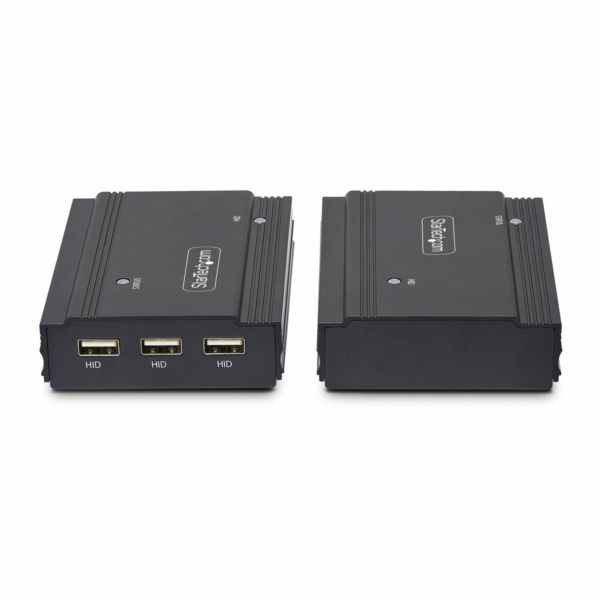StarTech.com DisplayPort KVM-förlängare över fiberoptik, 4K 60 Hz, enhetsförlängarsats, upp till 300 m (multiläge) med förinstallerade SFP+-moduler, 3x USB HID
