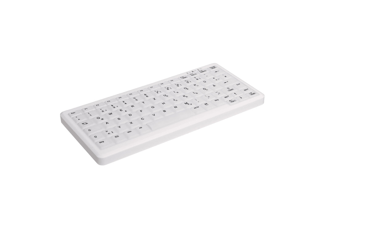 Contour Design Active Key AK-C4110 tangentbord Medical RF Trådlös QWERTZ tyska Vit