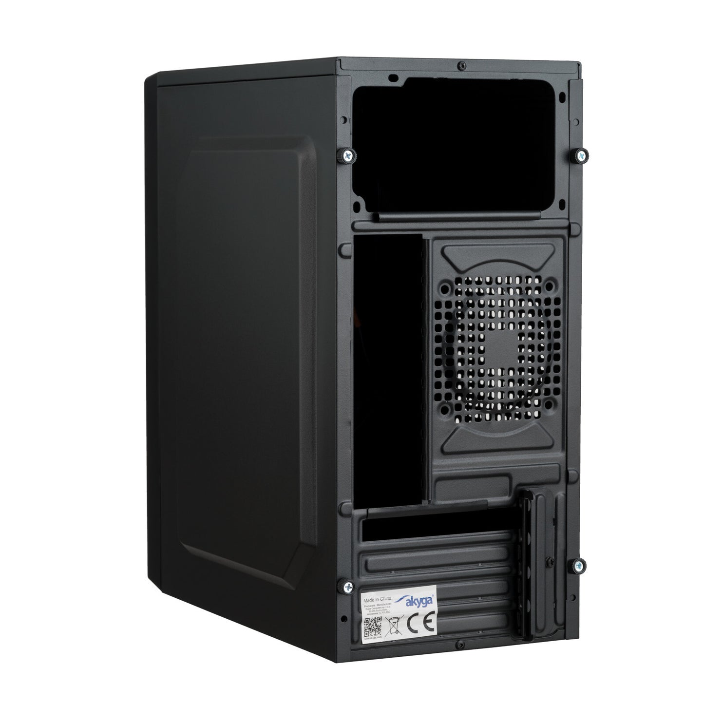 Akyga AK36BK datorväskor Micro Tower Svart