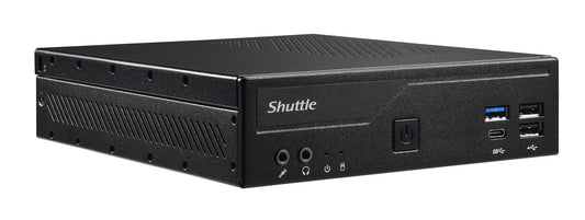 Shuttle DH610 datorhölje & moderkort 1,3L storlek PC Svart LGA 1700