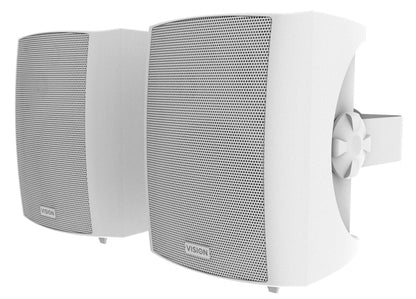 Vision SP-1800 högtalare 3-vägs Vit Kabel 50 W