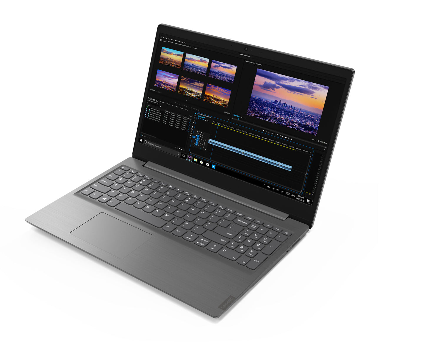 Lenovo V15 ADA AMD Athlon Silver 3050U Bärbar dator 39,6 cm (15.6") HD 4 GB DDR4-SDRAM 1 TB HDD Wi-Fi 5 (802.11ac) Windows 10 Home Grå