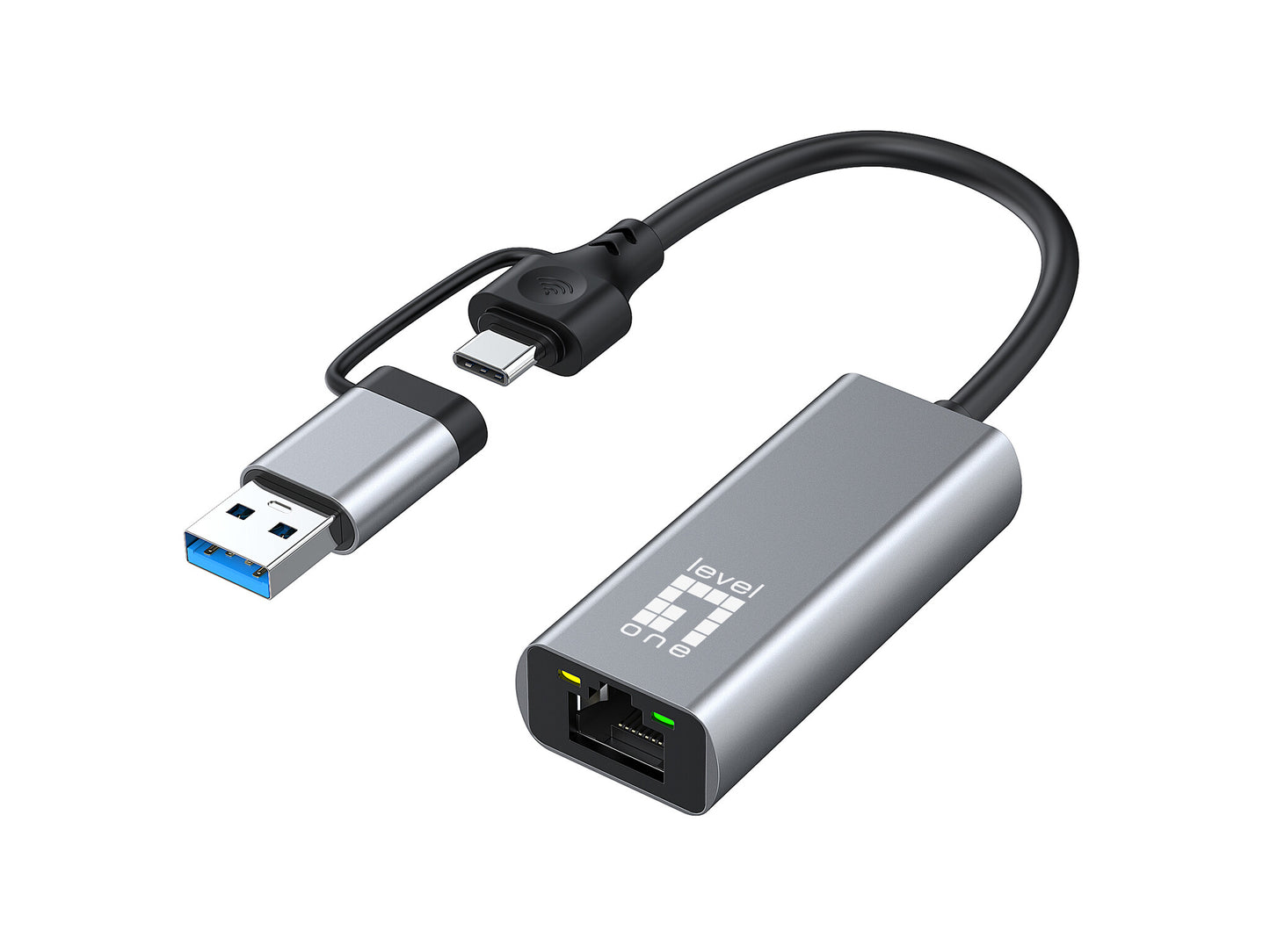 LevelOne USB-0423 nätverkskort Ethernet 2500 Mbit/s