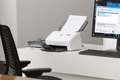HP ScanJet Enterprise Flow 7000 s3 Arkmatad skanner 600 x 600 DPI A4 Vit