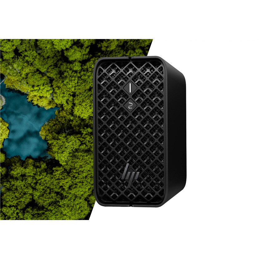 HP Z2 Mini G1a Workstation Desktop PC Copilot+ PC AMD Ryzen AI Max+ PRO 395 128 GB LPDDR5x-SDRAM 4 TB SSD Windows 11 Pro Mini PC Arbetsstation AI Workstation, AI PC Svart