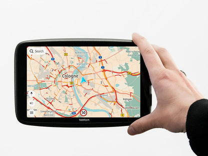 TomTom GO navigatorer Handheld / Fast 17,8 cm (7") Pekskärm Svart