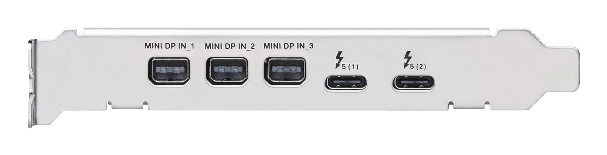ASUS ThunderboltEX 5 nätverkskort/adapters Intern Mini DisplayPort, PCIe, USB 2.0, Thunderbolt 5