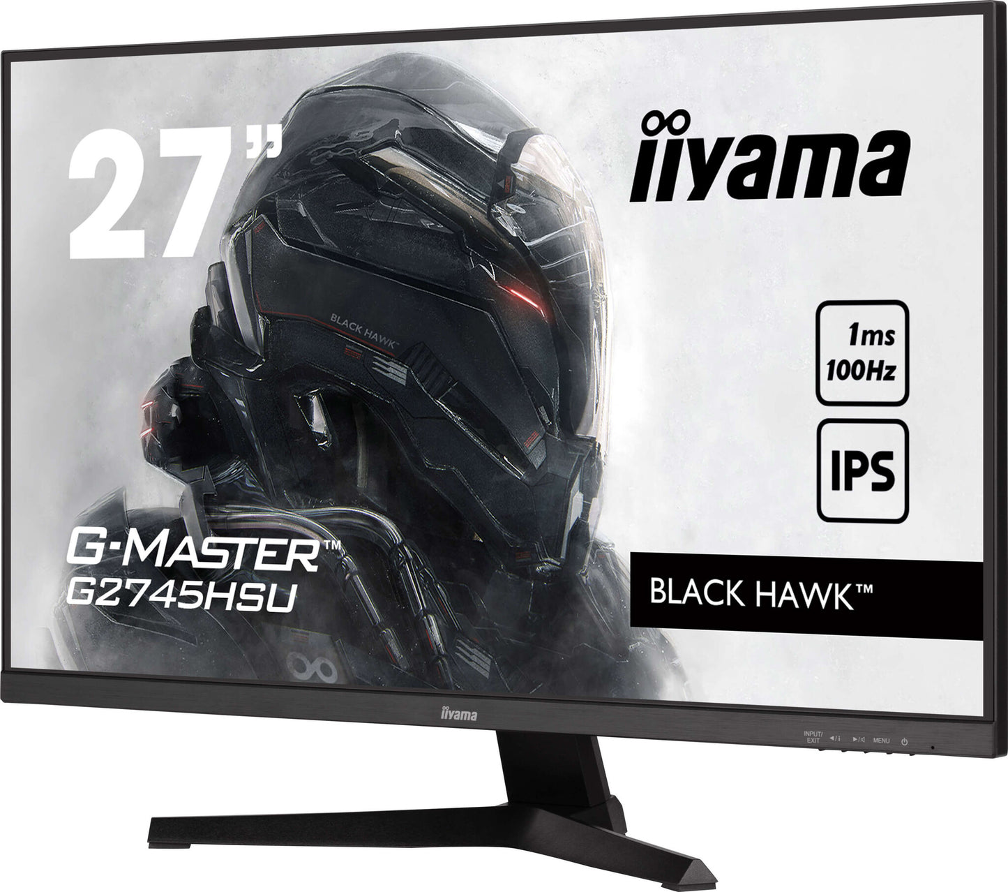 iiyama G-MASTER G2745HSU-B2 LED display 68,6 cm (27") 1920 x 1080 pixlar Full HD Svart
