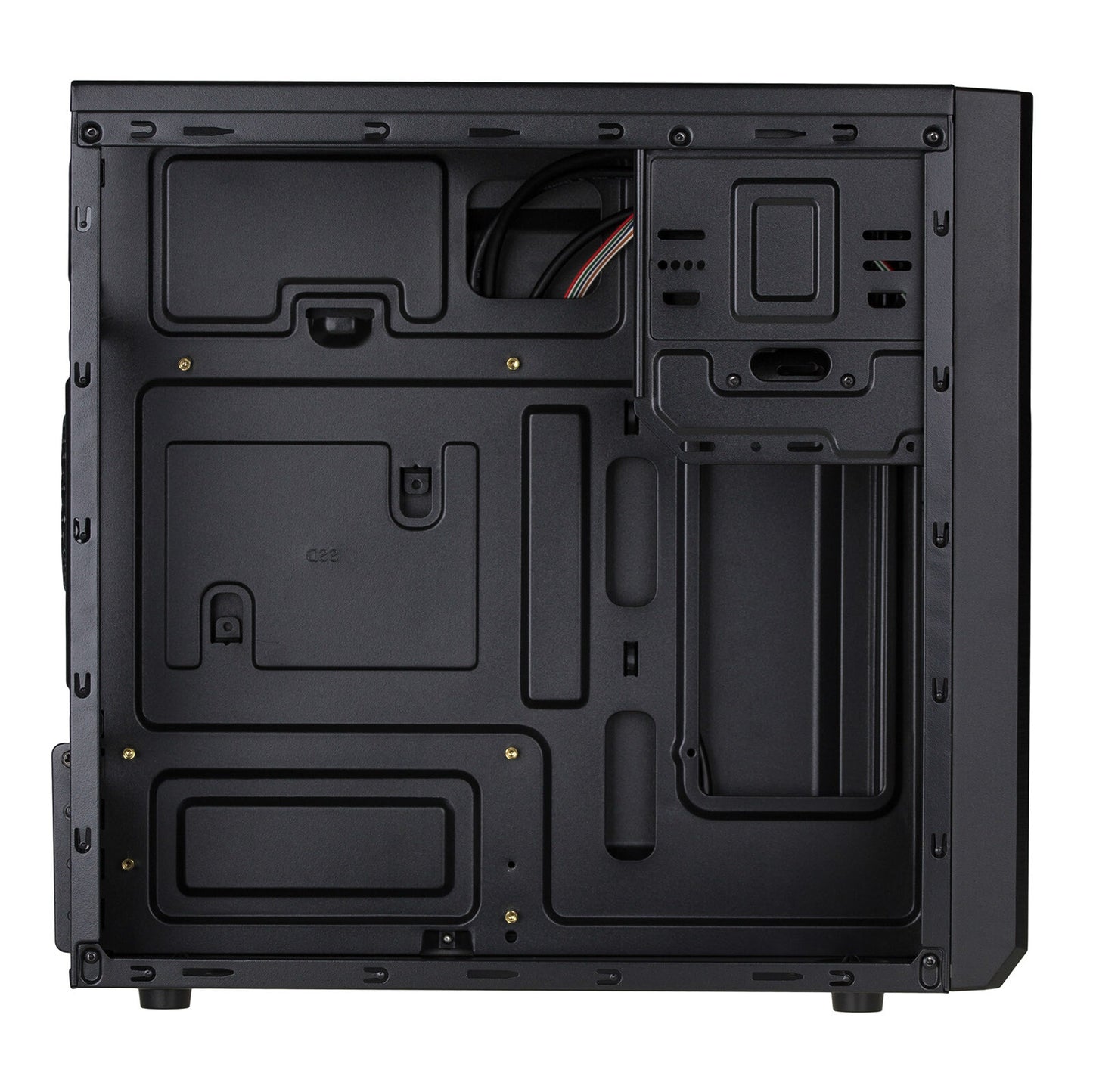 Akyga AK17BK datorväskor Micro Tower Svart