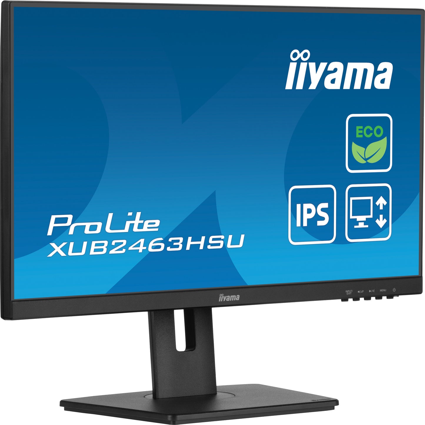 iiyama ProLite XUB2463HSU-B1 platta pc-skärmar 60,5 cm (23.8") 1920 x 1080 pixlar Full HD LED Svart